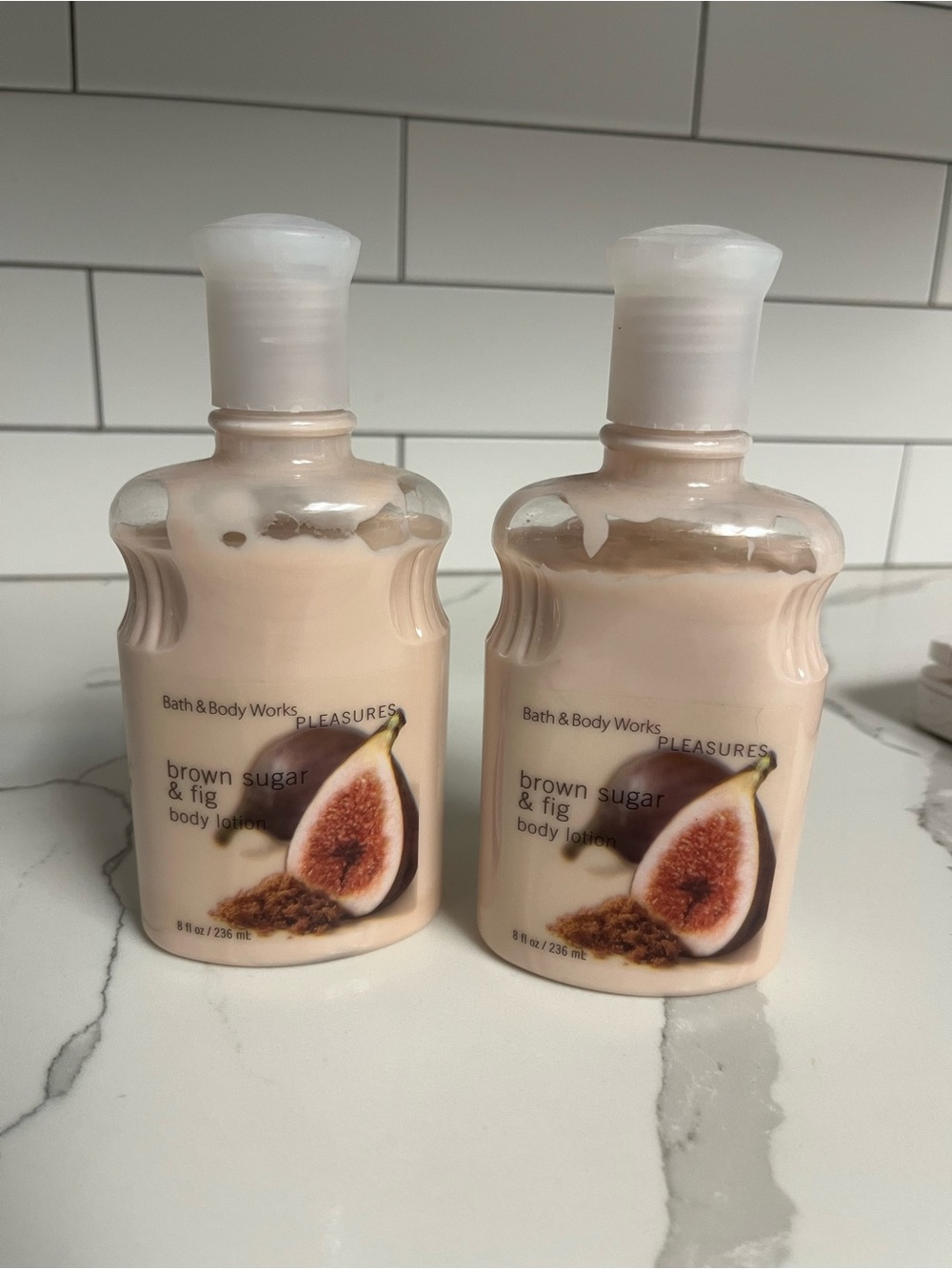 Bath and Body Works BROWN SUGAR & FIG Body Lotion 8 oz RETIRED Original X2
